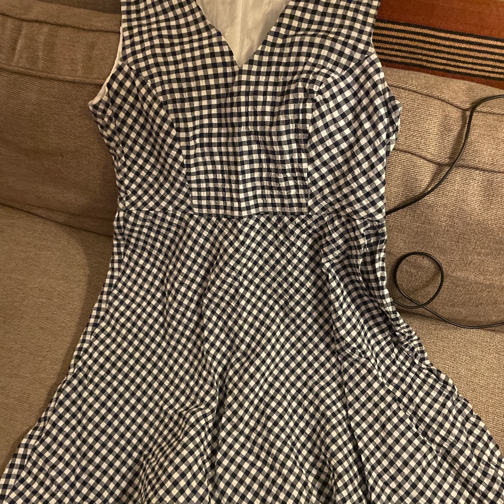 Draper James gingham dress